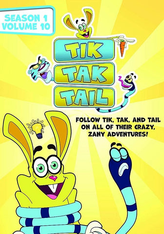 Tik Tak Tail Season 1 Series One First Volume 10 Vol Ten New DVD