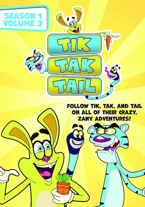 Tik Tak Tail Season 1 Series One First Volume 3 Vol Three New DVD