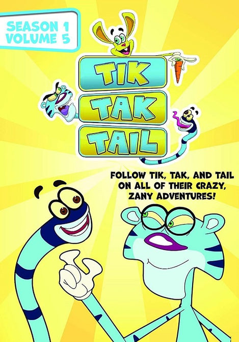 Tik Tak Tail Season 1 Series One First Volume 5 Vol Five New DVD