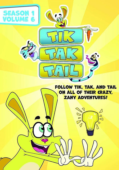 Tik Tak Tail Season 1 Series One First Volume 6 Vol Six New DVD