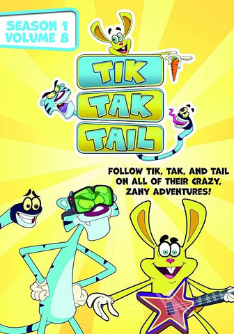 Tik Tak Tail Season 1 Series One First Volume 8 Vol Eight New DVD