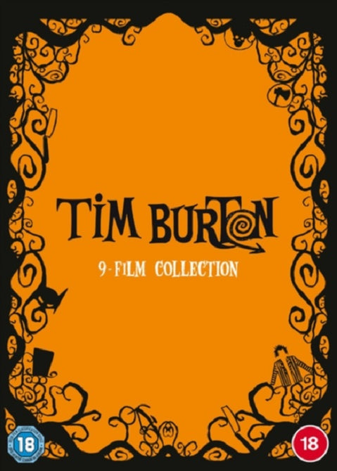 Tim Burton 9 film Collection (Paul Reubens Michael Keaton Geena Davis) New DVD