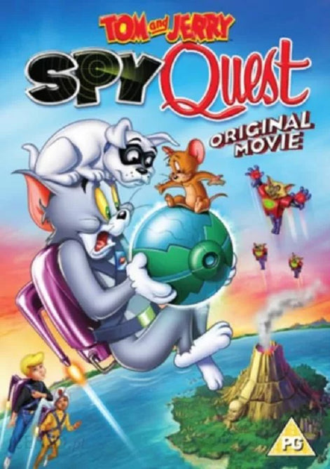 Tom and Jerry Spy Quest Original Movie & New Region 4 DVD