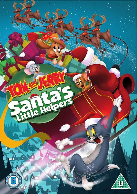 Tom and Jerry's Santa's Little Helpers & Jerrys Santas New Region 4 DVD