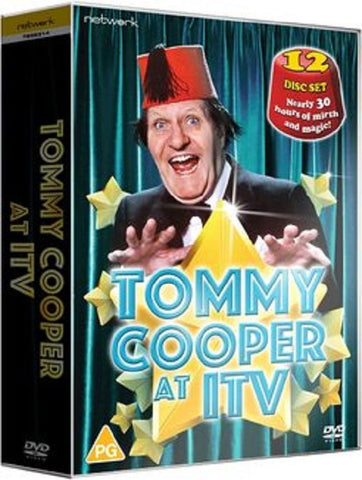 Tommy Cooper At ITV New Region 2 DVD Box Set