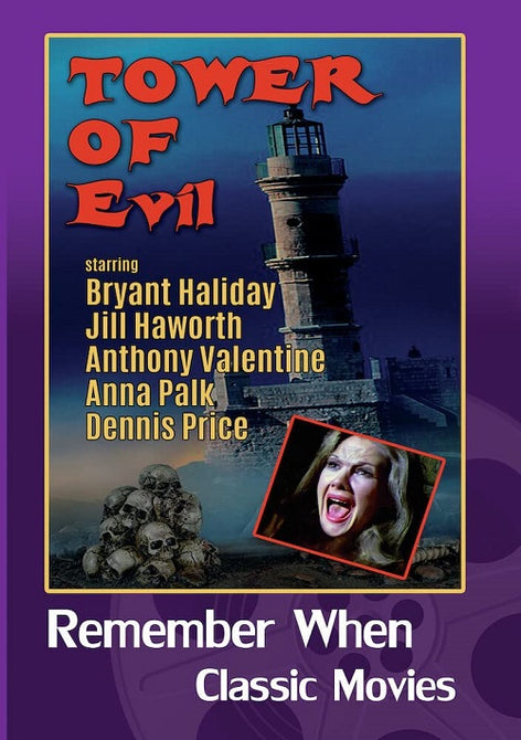 Tower Of Evil (Anthony Valentine Anna Palk Dennis Price) New DVD