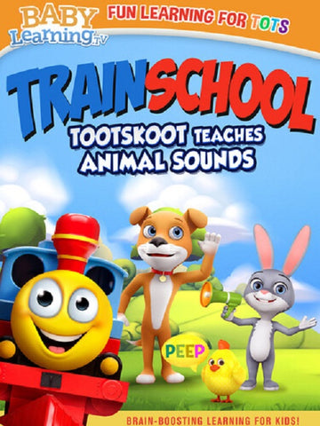 Train School Animal Sounds New DVD