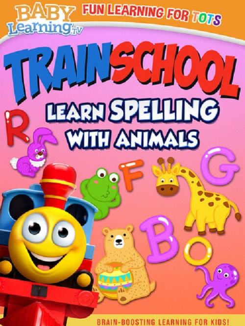 Train School Learn Spelling With Animals (Kate Elyn Gale Santino) New DVD