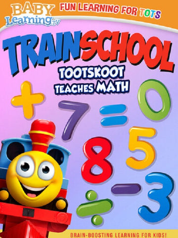 Train School TootSkoot Teaches Math (Kate Elyn Gale Santino) New DVD