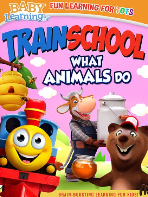 Train School What Animals Do New DVD