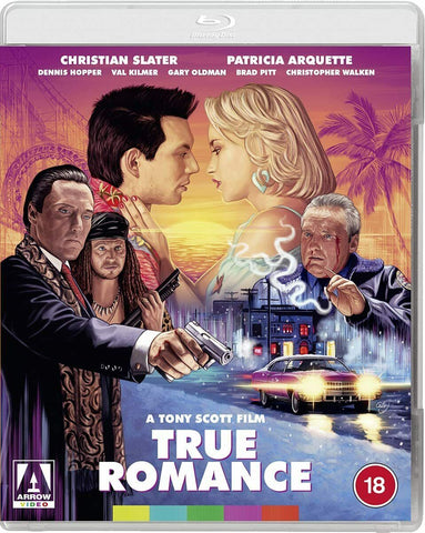 True Romance (Christian Slater Patricia Arquette Dennis Hopper) Region B Blu-ray
