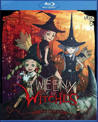 Tweeny Witches The Complete Book Of Spells New Blu-ray + Book