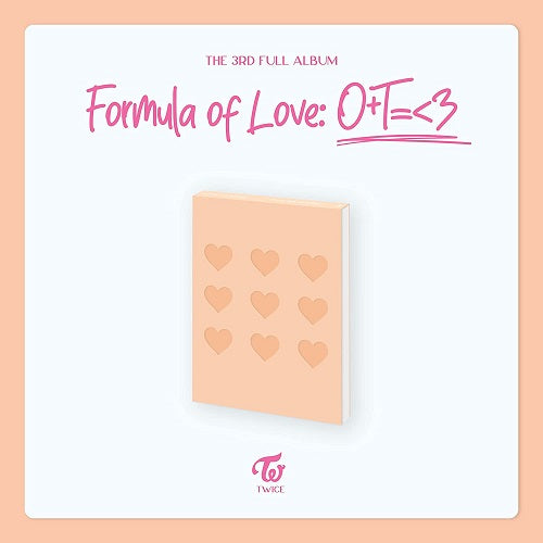 TWICE Formula Of Love O+T=<3 (The 3rd Album) New CD