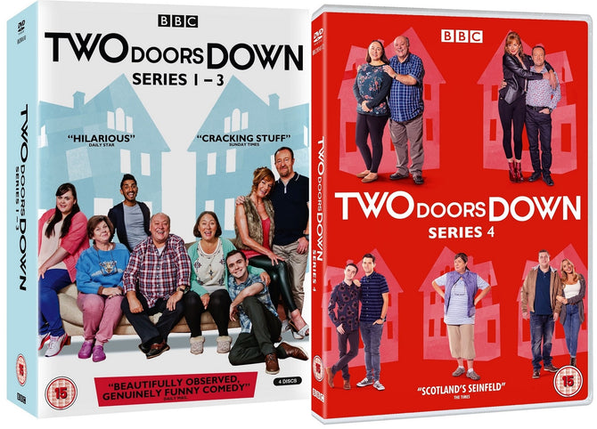 Two Doors Down Series 1 2 3 + 4 Season One Two Three + Four New Region 4 DVD