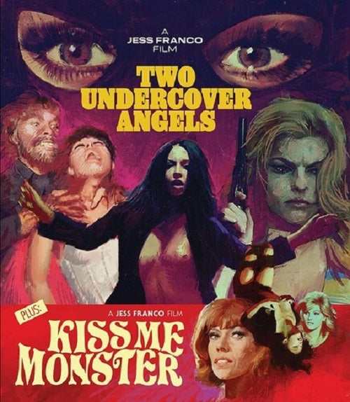 Two Undercover Angels Kiss Me Monster (Adrian Hoven Chris Howland) New Blu-ray