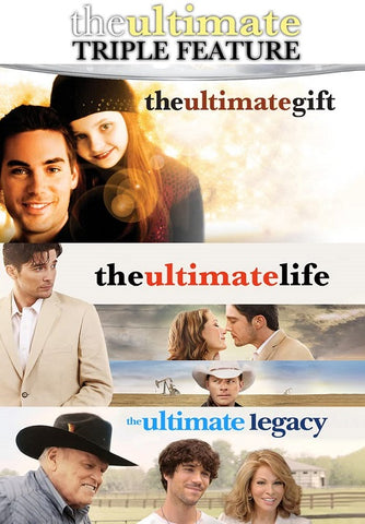 Ultimate Triple Feature Ultimate Life + Ultimate Gift + Ultimate Legacy New DVD