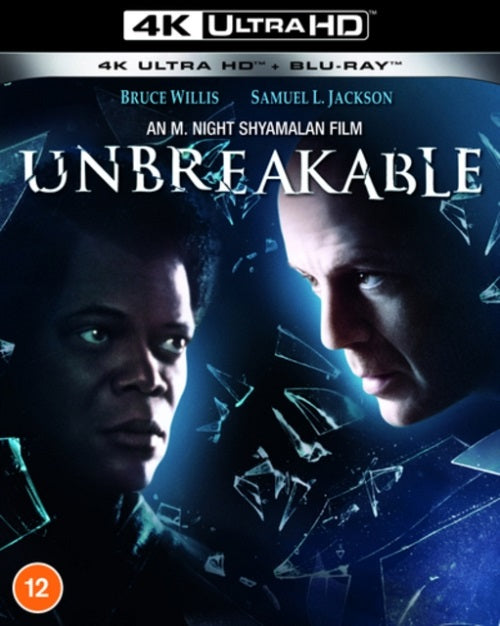 Unbreakable 4k Region B Blu-ray Slip Cover