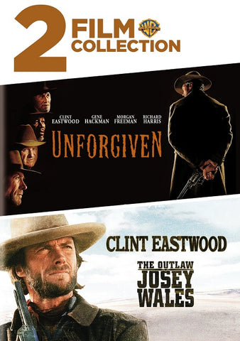 The Unforgiven/Outlaw Josey Wales (Clint Eastwood Morgan Freeman) Region 1 DVD