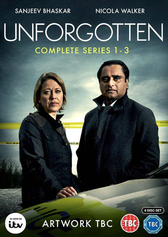 Unforgotten Complete Series 1 2 3 Season 1-3 6xDiscs Sanjeev Bhaskar New DVD
