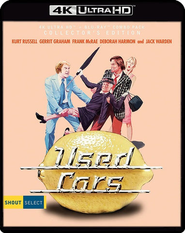 Used Cars (Kurt Russell Jack Warden) Collectors Edition 4K Mastering Blu-ray