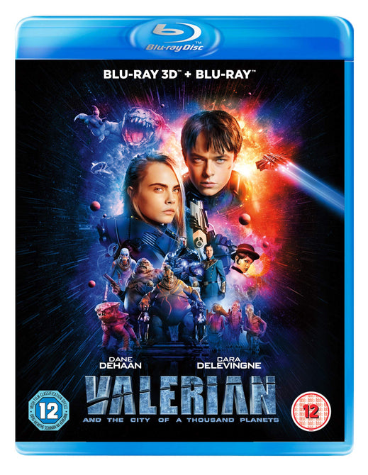 Valerian and the City of a Thousand Planets (Ethan Hawke) 3D + 2D Reg B Blu-ray