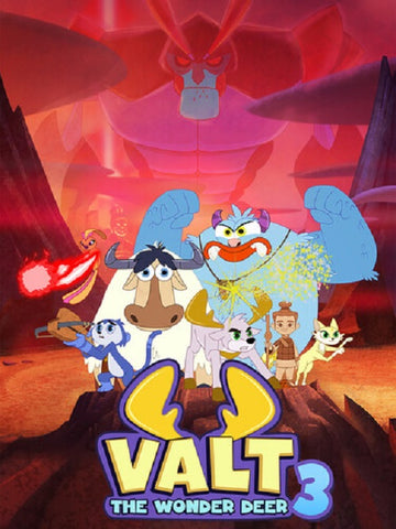 Valt The Wonder Deer 3 (Ted Sroka Matthew Mercer Tara Sands) Three New DVD