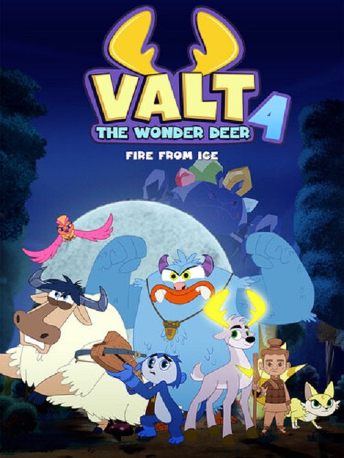 Valt The Wonder Deer 4 Fire From Ice (Ted Sroka Matthew Mercer) Four New DVD