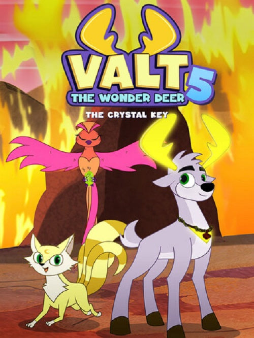 Valt The Wonder Deer 5 The Crystal Key (Christopher Swindle) Five New DVD