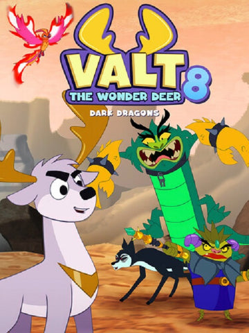 Valt The Wonder Deer 8 Dark Dragons (Tara Sands Christopher Swindle) Eight DVD