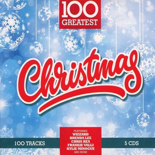 100 Greatest Christmas Songs 5 Disc New CD Franki Valli Kylie Minogue