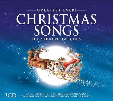 Greatest Ever Christmas Songs 3 Disc New CD Elton John Shakin Stevens