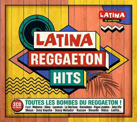 Various Artists Latina Reggaeton Hits 2022 3 Disc New CD