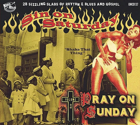 Various Artists Sin On Saturday Pray On Sunday New CD