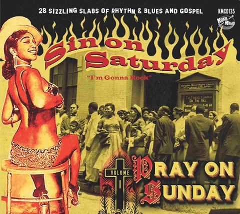 Various Artists Sin On Saturday Pray On Sunday Volume 1 Vol One New CD