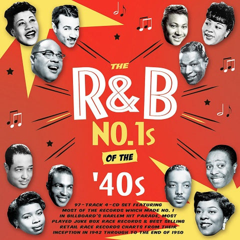 Various Artists The R&B No.1s of the 40s RNB No 1s Forties 4 Disc New CD