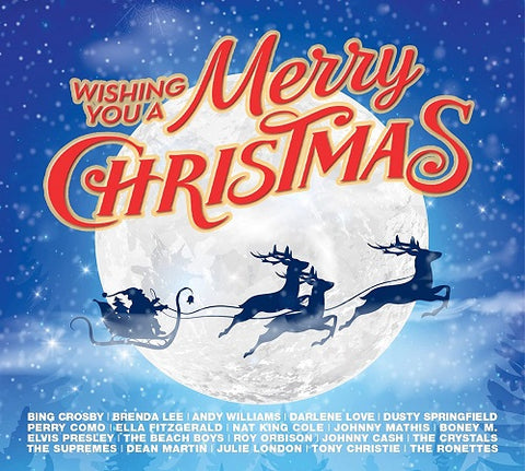 Various Artists Wishing You a Merry Christmas 3 Disc New CD Box Set