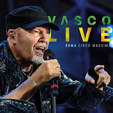 Vasco Rossi Vasco Live Roma Circo Massimo 5 Disc New CD + DVD + Blu-ray Box Set