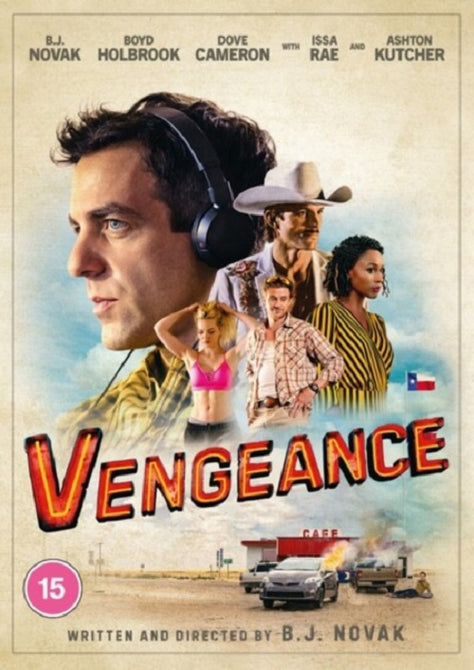 Vengeance (B.J. Novak Ashton Kutcher Boyd Holbrook Dove Cameron) New DVD