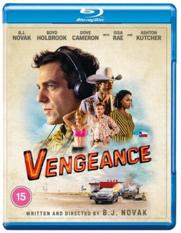 Vengeance (B.J. Novak Ashton Kutcher Boyd Holbrook) New Region B Blu-ray