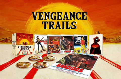 Vengenance Trails Massacre Time/Bandidos/Name is Peco/God Said to Cain Blu ray