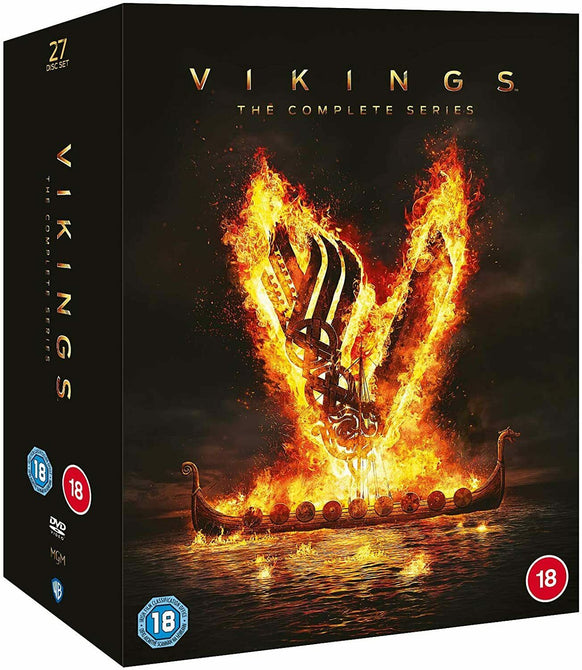 Vikings Season 1 2 3 4 5 6 The Complete Series (Travis Fimmel) New DVD Box Set