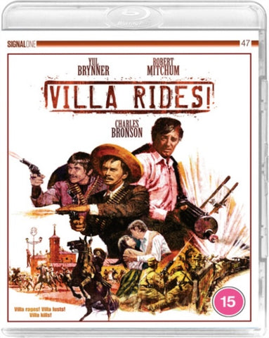 Villa Rides (Yul Brynner Robert Mitchum Charles Bronson) New Region B Blu-ray