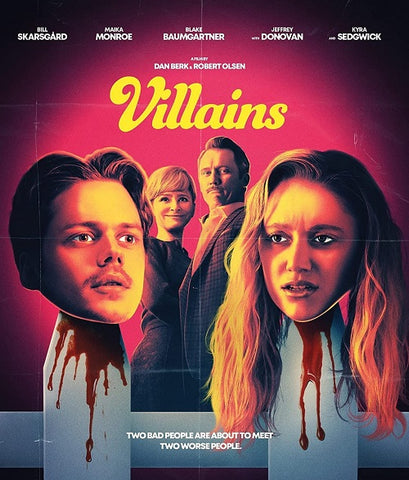 Villains (Jeffrey Donovan Kyra Sedgwick Bill Skarsgard) New Blu-ray