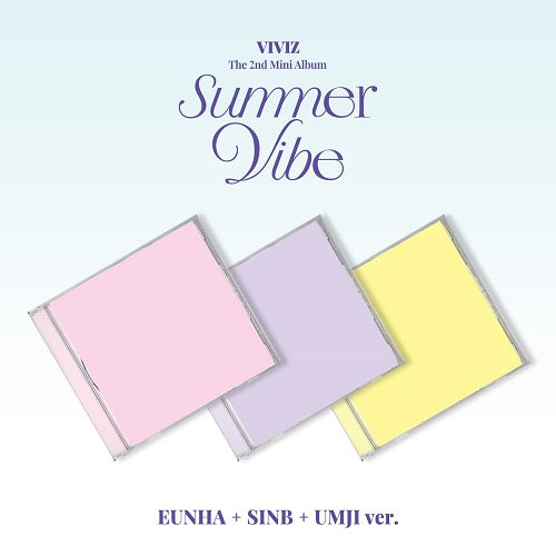 Viviz Summer Vibe Jewel Case New CD + Sticker + Booklet + Photos + Photo Cards