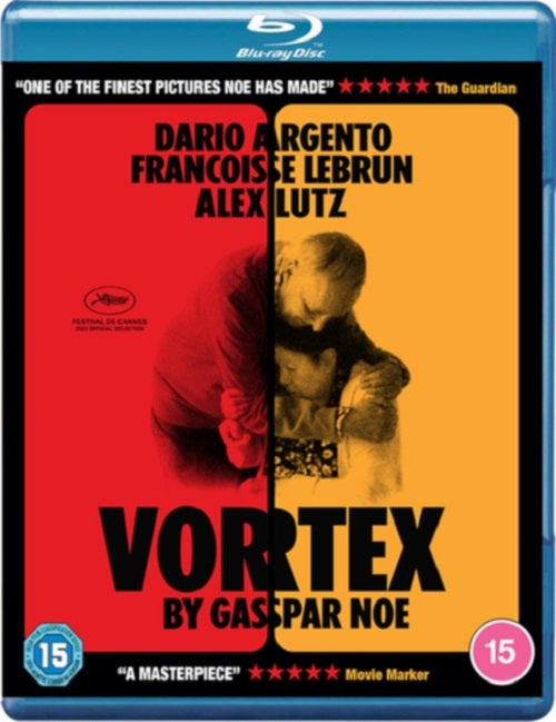 Vortex (Dario Argento Françoise Lebrun Alex Lutz) New Region B Blu-ray