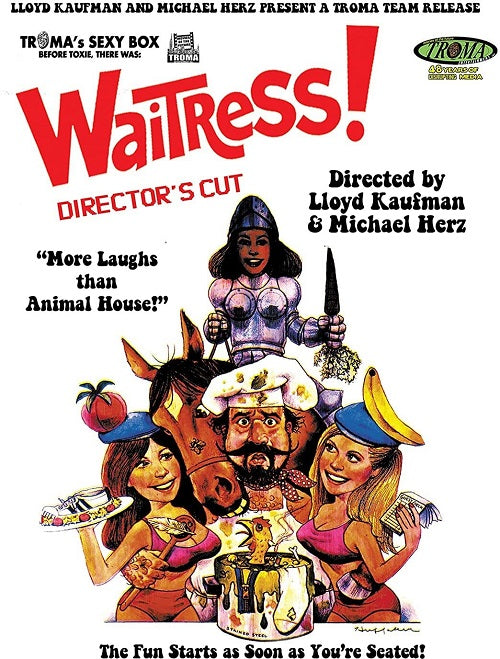 Waitress (Jim Harris Carol Drake Carol Bevar Renata Majer) New Blu-ray