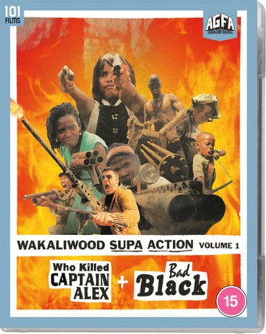 Wakaliwood Supa Action Volume 1 Who Killed Captain Alex Bad Black Reg B Blu-ray
