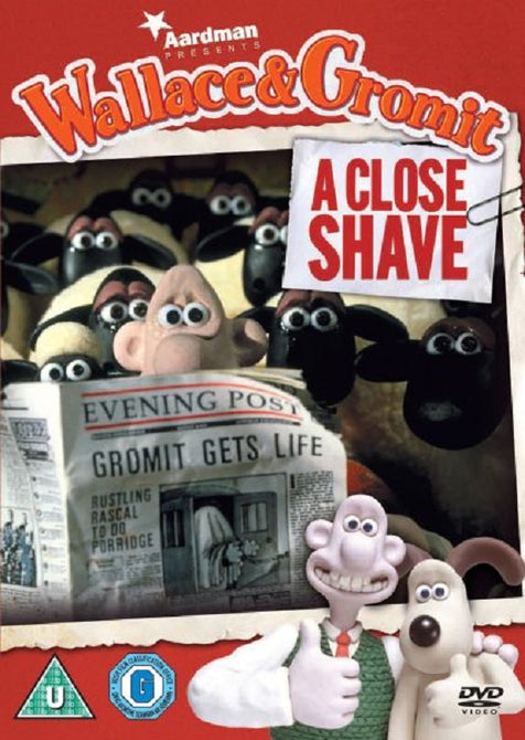 Wallace and Gromit A Close Shave (Peter Sallis Anne Reid) New Region 2 DVD