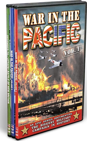 War in the Pacific Collection Volume 1 2 3 Vol One Two Three New DVD