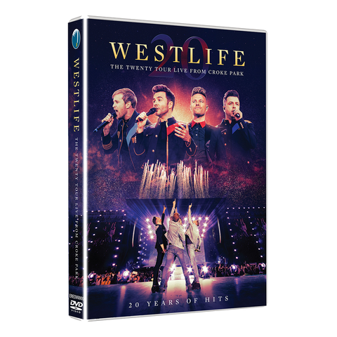 Westlife The Twenty Tour Live 20 New DVD
